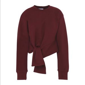 NWOT C/MEO Collective Front-Tie Sweater, XS!